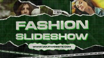 Stylish Paper Slideshow motion_graphic