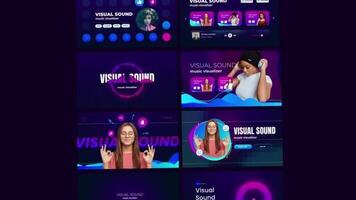 Music Sound Visualizer motion_graphic