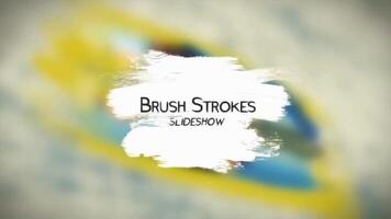 Paint Brush Slideshow motion_graphic